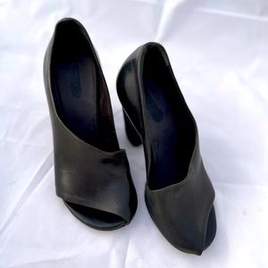 Marsèll Black Unique Leather Heels